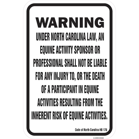 Signmission Safety Sign, 12 in Height, Aluminum, 18 in Length, 25152 A-1218-25152